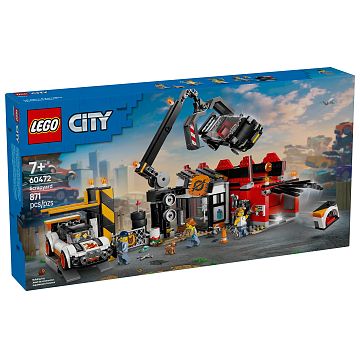 LEGO City Schrottplatz mit Autos 60472