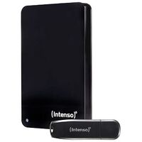 INTENSO Memory Drive Bonuspack, 2.0TB HDD + 32GB USB Flash Drive, Black (6023880)