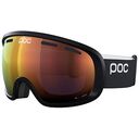 POC Fovea, Uranium Black + Clarity Intense Partly Sunny Orange