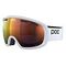 POC Fovea, Hydrogen White + Clarity Intense Partly Sunny Orange