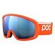 POC Fovea Mid, Zink Orange + Clarity Highly Intense Partly Sunny Blue