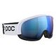 POC Fovea Mid Race Marco Odermatt Edition, Hydrogen White/Uranium Black + Clarity Highly Intense Partly Sunny Blue