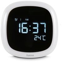 HAMA Alarm Clock "Bora Bora", White (185862)