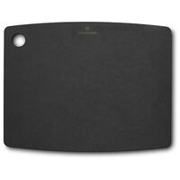 VICTORINOX Kitchen Series Chopping Board M, 368 x 285 x 6 mm, Black (7.4122.3)