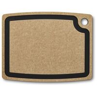 VICTORINOX Gourmet Series Chopping Board M, 368 x 286 x 9 mm, Brown (7.4128)