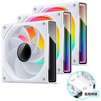 JONSBO ZK-120WR RGB, 120mm, White, pack of 3 (ZK-120WR 3 IN 1)