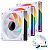 JONSBO ZK-120WR RGB, 120mm, White, pack of 3 (ZK-120WR 3 IN 1)