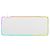 DELTACO GAMING Extra Wide RGB Gaming Mousepad, White (GAM-079-W)