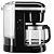 KITCHENAID Filter Coffee Maker 1.7 L Classic, Black (5KCM1208EOB)