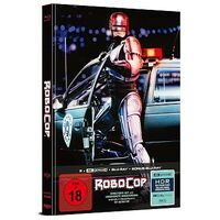 RoboCop (Blu-ray 4K Ultra-HD, Mediabook, Director's Cut, 1987, P.Weller / N.Allen)