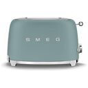 SMEG 50's Retro Style Toaster, Emerald Green (TSF01EGMEU)