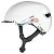 ABUS HUD-Y Velohelm, L (57-61 cm), Flower White