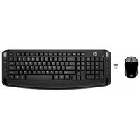 HP 300 Wireless Mouse and Keyboard Combo, Swiss layout, Black (3ML04AA#UUZ)