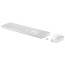 HP 655 Wireless Keyboard and Mouse Combo, Swiss layout, White (860P8AA#UUZ)