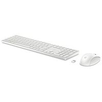 HP 655 Wireless Keyboard and Mouse Combo, Swiss layout, White (860P8AA#UUZ)