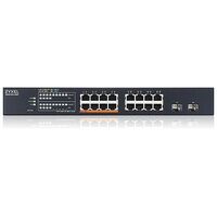 ZYXEL XMG1915 Smart Managed 2.5 GbE Rackmount Switch, 18 Ports, PoE++ (XMG1915-18EP)