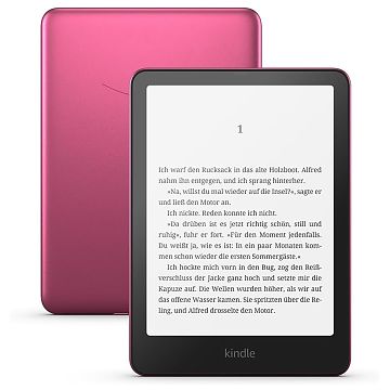 AMAZON Kindle Paperwhite Signature Edition (2024), 32GB, Raspberry from ...