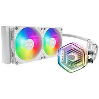 COOLER MASTER MasterLiquid 240 Atmos ARGB, White (MLX-D24M-A25PZ-RW)