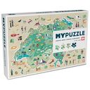 MyPuzzle Schweiz / Suisse - 252 pieces (Helvetiq)