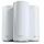 NETGEAR Orbi 770 Serie Tri-Band WiFi 7 Mesh-System, 3er Set, Weiss (RBE773-100EUS)