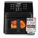 COSORI Clear Blaze 6.2 L Heissluftfritteuse, Schwarz (CAF-P652-KEU)