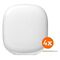GOOGLE Nest WiFi Pro, Snow, 4er-Pack