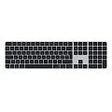 APPLE Magic Keyboard with Touch ID/Numeric Keypad for Apple Silicon Macs [2024], Black Keys, French Layout (MXK83F/A)