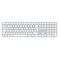 APPLE Magic Keyboard with Touch ID/Numeric Keypad for Apple Silicon Macs [2024], White Keys, Italian Layout (MXK73T/A)