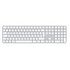 APPLE Magic Keyboard mit Touch ID/Ziffernblock für Apple-Chip Macs [2024], Weisse Tasten, Italienisches Layout (MXK73T/A)