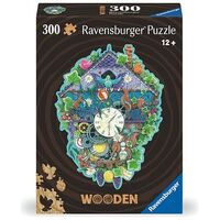 Wooden: Kuckucksuhr - 300 Teile (Ravensburger)