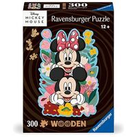 Wooden: Disney Mickey & Minnie - 300 Teile (Ravensburger)