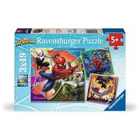 Marvel Spider-Man - 3x 49 Teile (Ravensburger)