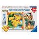 Pokémon - 3x 49 pieces (Ravensburger)