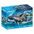 PLAYMOBIL Giant Shark with Pirate (71793)