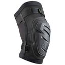 IXS Hack Race Knee Guards, Size XL, Black
