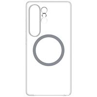 SAMSUNG Clear Magnet Case for Galaxy S25 Ultra, Transparent (GP-FPS938SAATW)