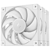 DEEPCOOL FD12 WH, 120mm, White, pack of 3 (R-FD12-WHNPN3-G)