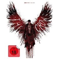 The Crow (Blu-ray 4K Ultra-HD, Steelbook, 2024, B.Skarsgard / F.Twigs)