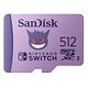 SANDISK microSDXC für Nintendo Switch, Pokémon Edition, 512GB, Purple (SDSQXAO-512G-GN6ZK)