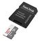 SANDISK Ultra microSDXC Card R100 with Adapter, UHS-I, Class 10, 256GB (SDSQUNR-256G-GN6TA)