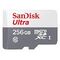 SANDISK Ultra microSDXC Card R100, UHS-I, Class 10, 256GB (SDSQUNR-256G-GN3MN)