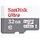 SANDISK Ultra microSDHC Card R100, UHS-I, Class 10, 32GB (SDSQUNR-032G-GN3MN)