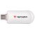VERBATIM Plectra USB-C Flash Drive, 256GB, Weiss (30230)