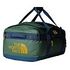 THE NORTH FACE Base Camp Voyager Duffel Bag, 62l, Duck Green/Shady Blue