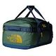 THE NORTH FACE Base Camp Voyager Duffel Bag, 62 L, Duck Green/Shady Blue