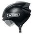 ABUS GameChanger TRI Velohelm, S (51-55cm), Shiny Black