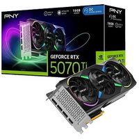 PNY GeForce RTX 5070 Ti ARGB Epic-X RGB Triple Fan, GeForce RTX 5070 Ti, 16GB GDDR7, PCI-Express (VCG5070T16TFXXPB1)