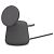 BELKIN Boost Charge Pro Kabellose 2-in-1 Ladestation mit MagSafe, Charcoal (WIZ020vfH36)