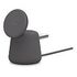 BELKIN Boost Charge Pro 2-in-1 Wireless Charging Stand with MagSafe, Charcoal (WIZ020vfH36)