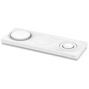 BELKIN Boost Charge Pro 3-in-1 Wireless Charging Stand with MagSafe, White (WIZ016vfWH)
